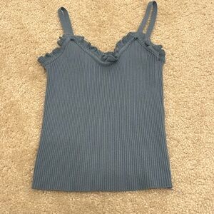 Blue tank top size small